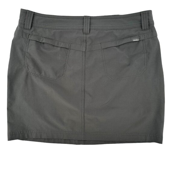 Eddie Bauer Womens Gray Active Outdoor Skort Size 8 - Picture 3 of 10